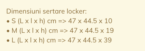 dimensiuni lockere easybox sameday